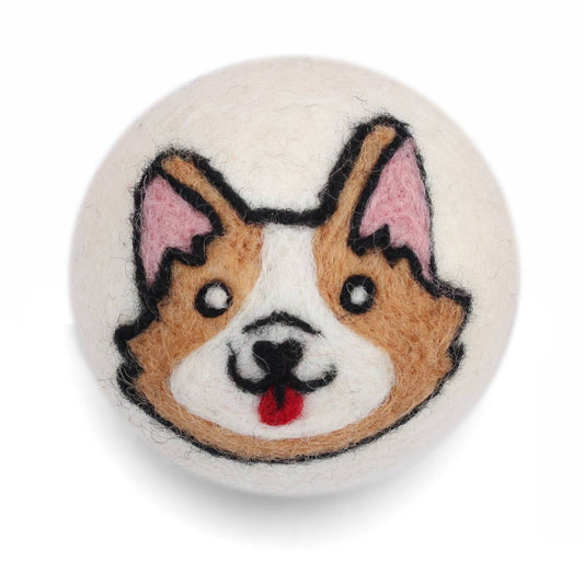 Corgi Dog Dryer Ball