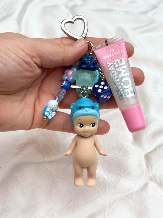 Blue Gorilla Sonny Angel Keychain
