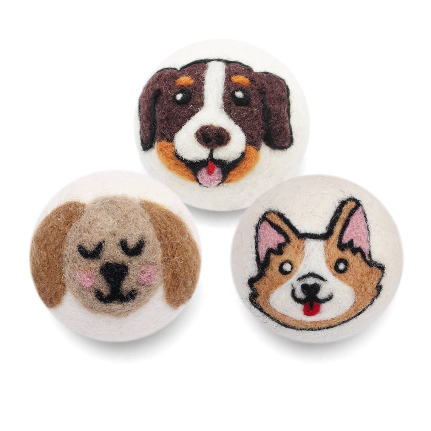 Light Brown Dog Dryer Ball