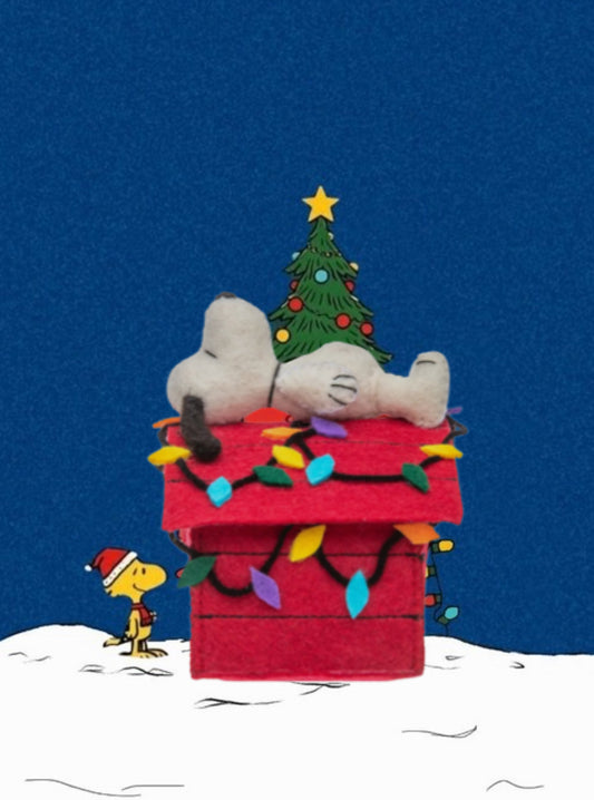 Christmas Snoopy Ornament