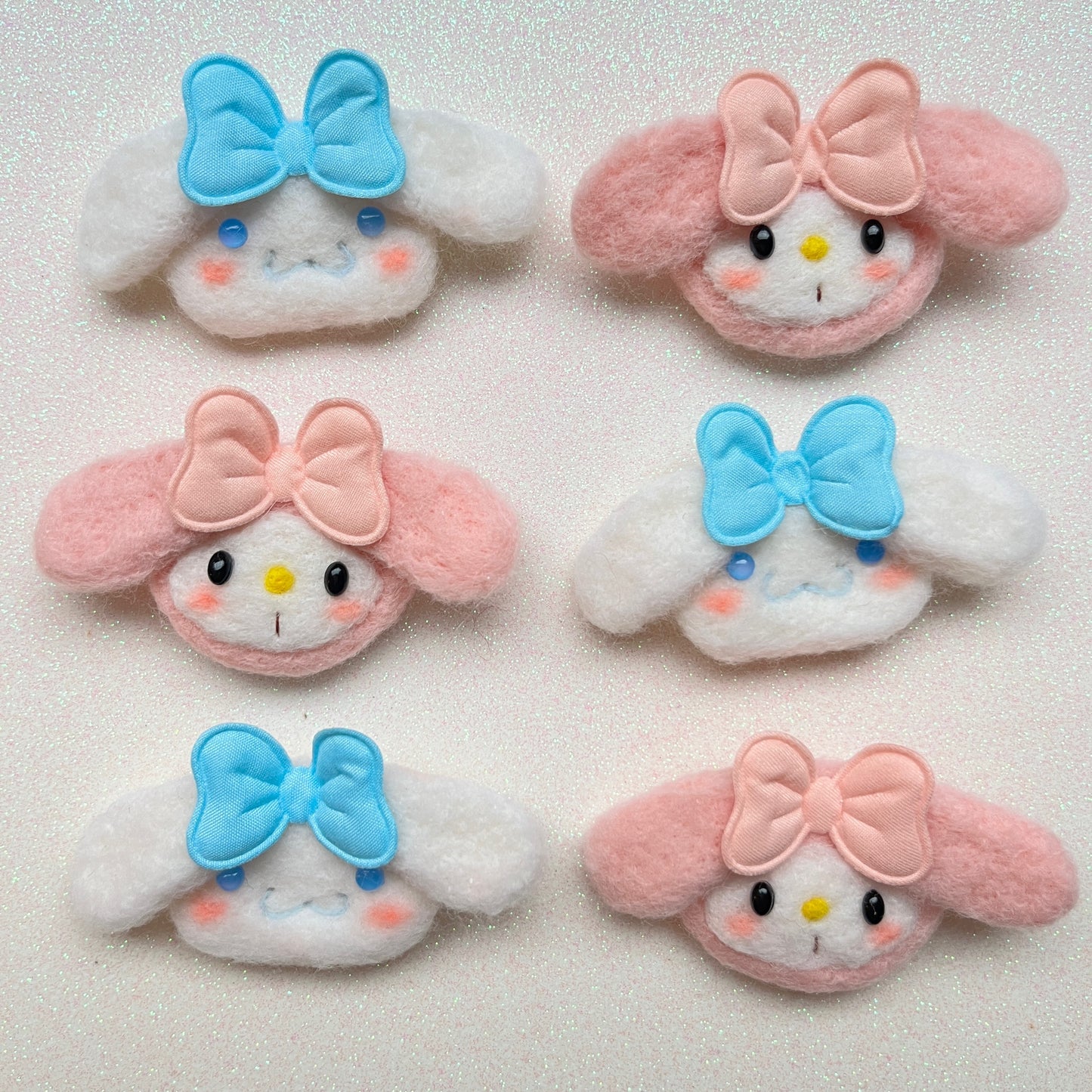 My Melody and Cinnamoroll Mix and Match Earrings