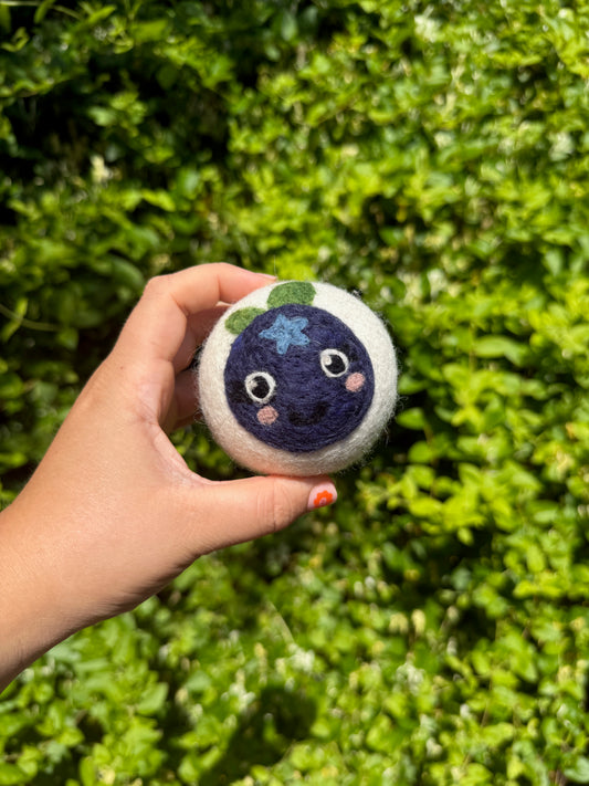 Blueberry Wool Dryer Ball