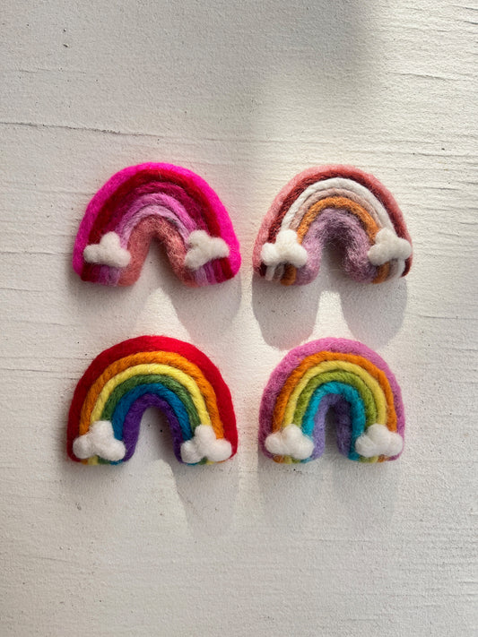 Neutral Rainbow Ornament