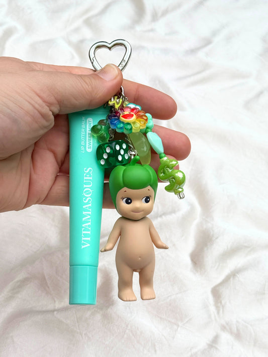 Green Bell Pepper Sonny Angel Keychain