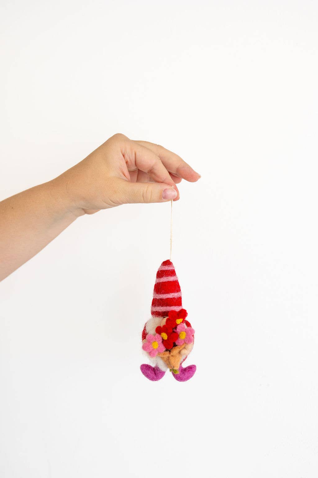 Gnome Felt Ornament