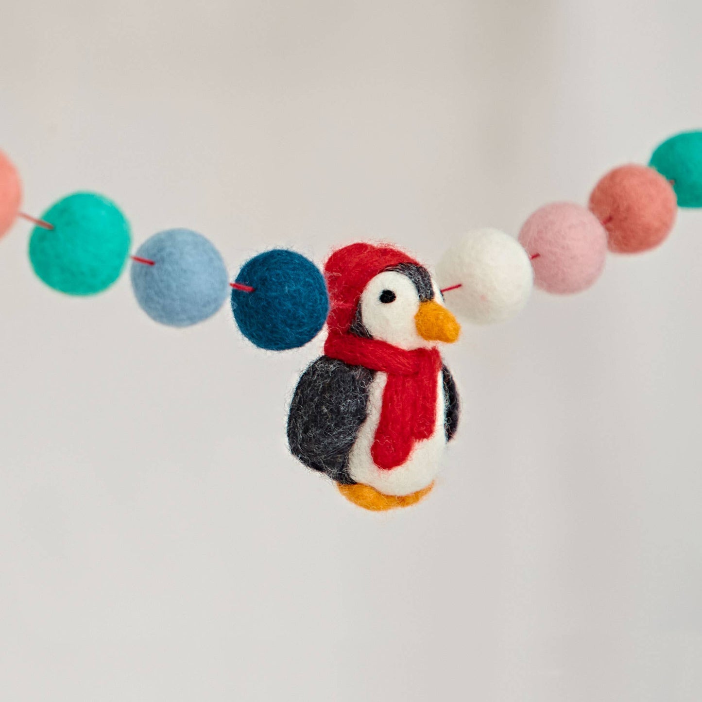 Felt Penguin Garland