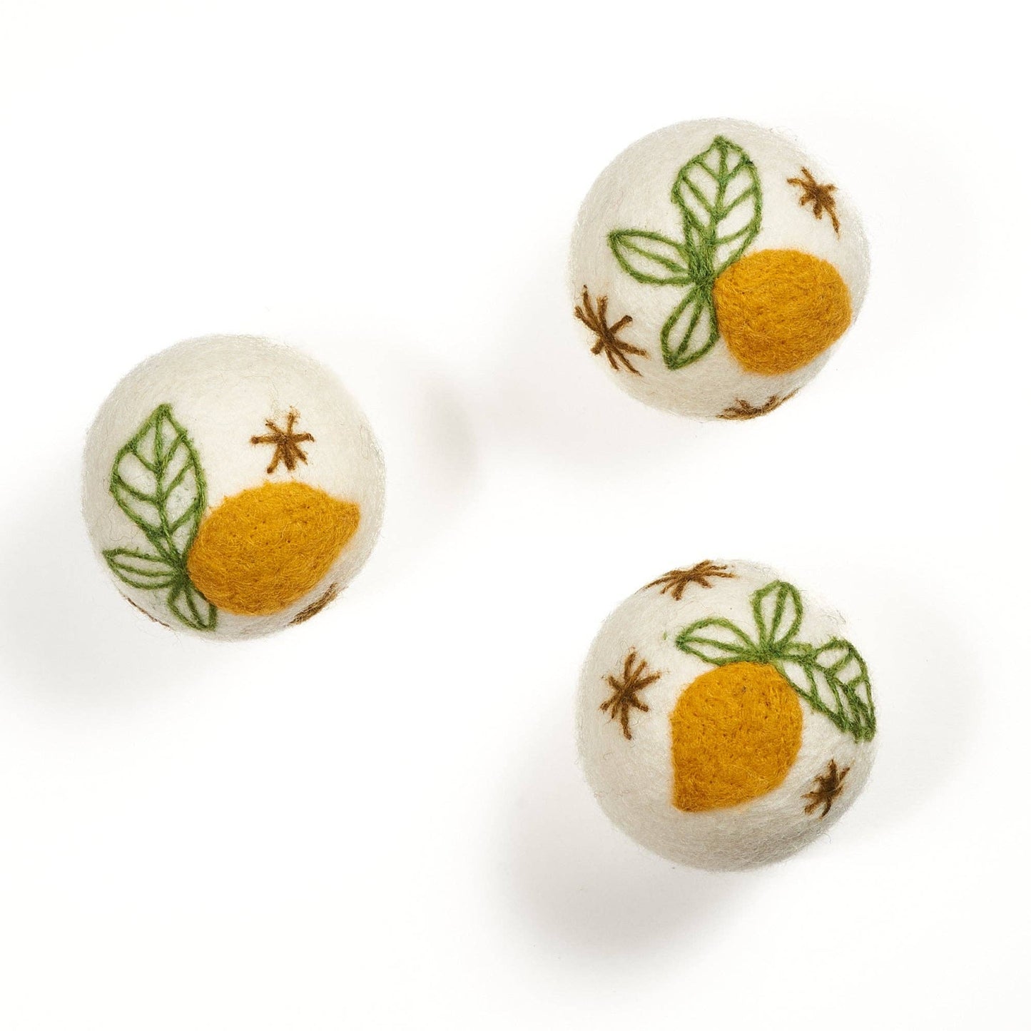 Lemon Wool Dryer Ball