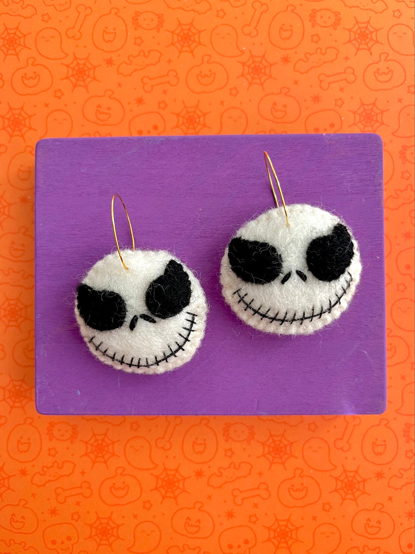 Jack The Skeleton Earring Large