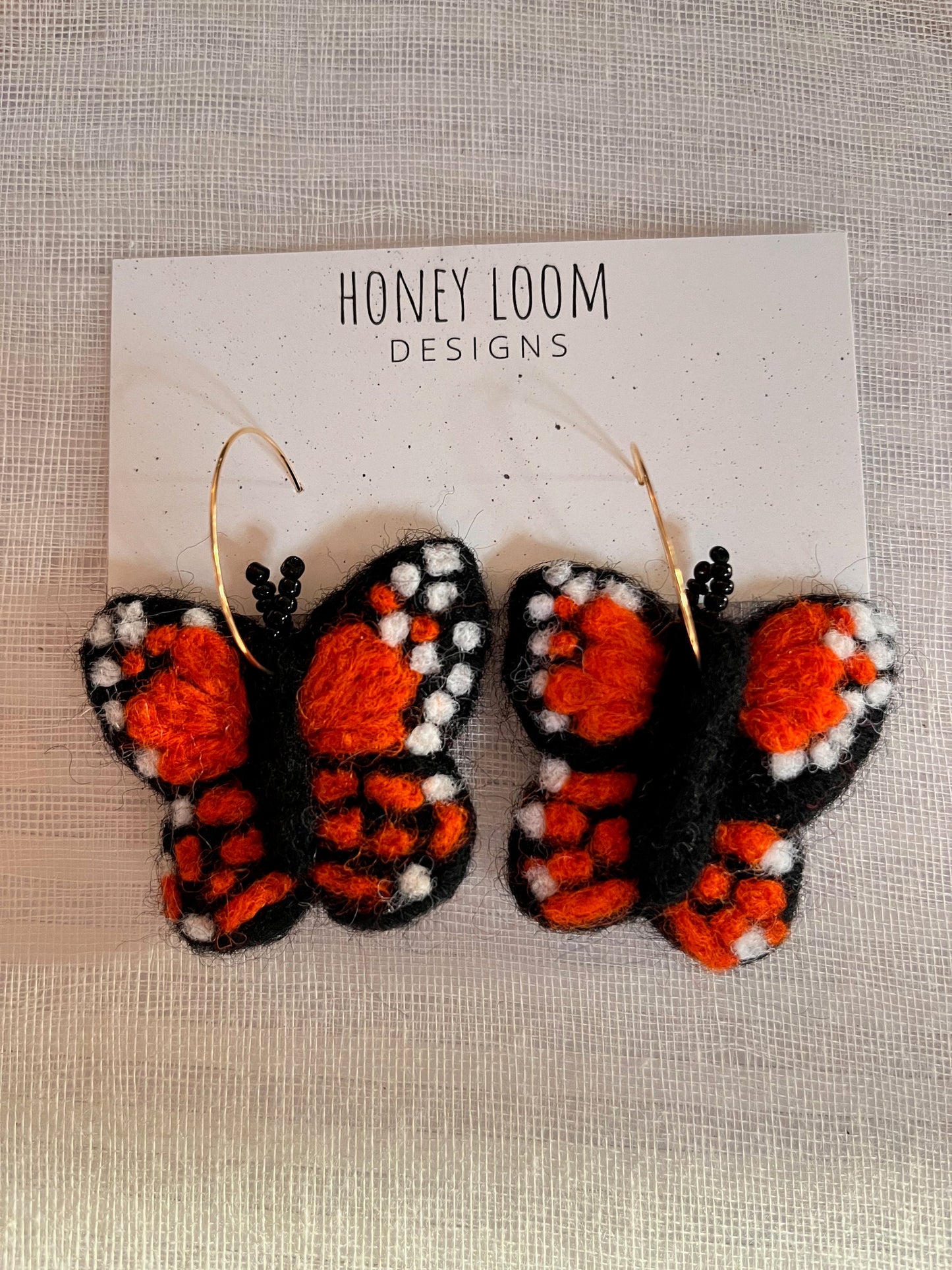 Monarch Butterfly Earrings