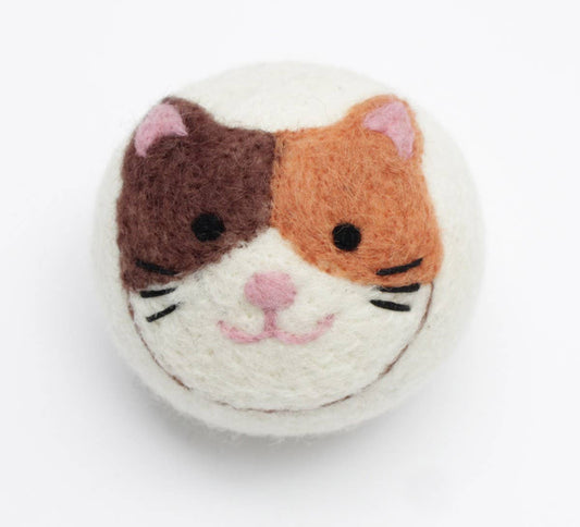Calico Cat Wool Dryer Ball