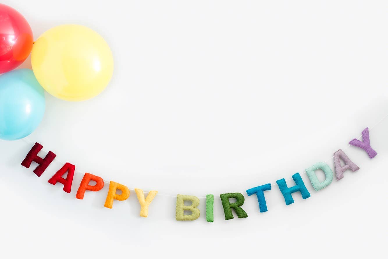 Happy Birthday Garland