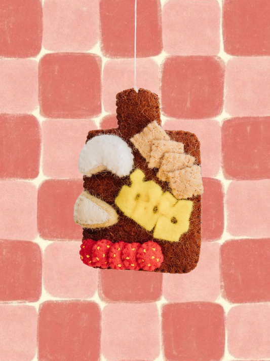 Cheeseboard Ornament
