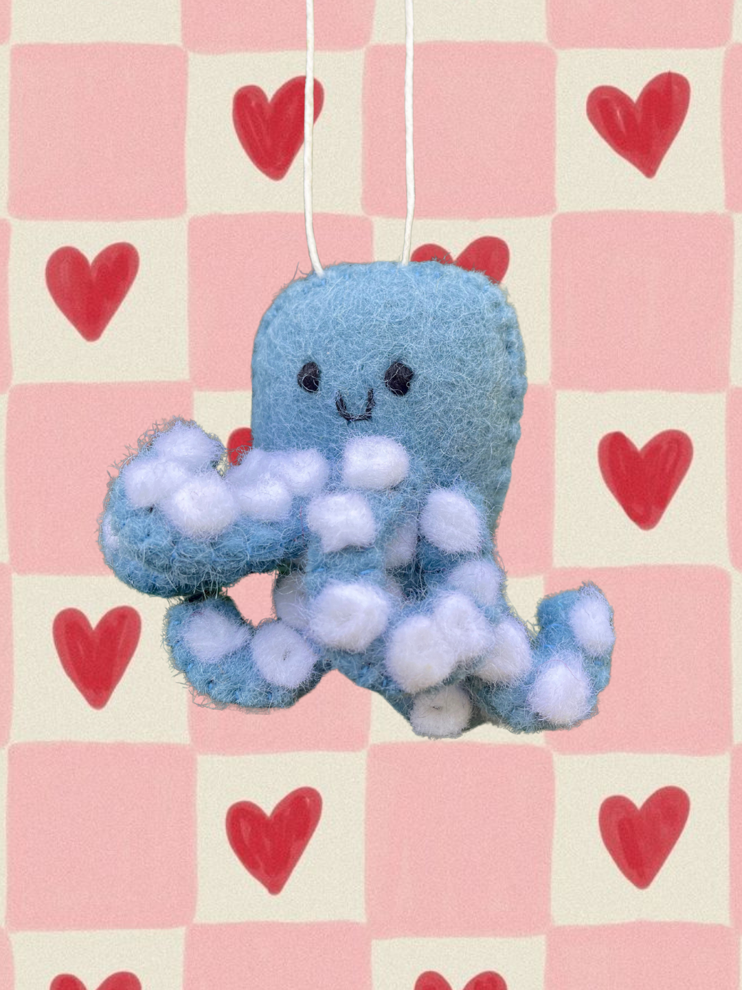 Happy Octopus Ornament