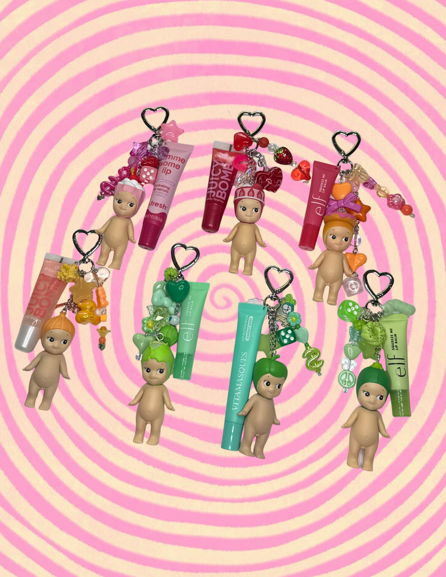 FOOD Themed Authentic Sonny Angel Keychain