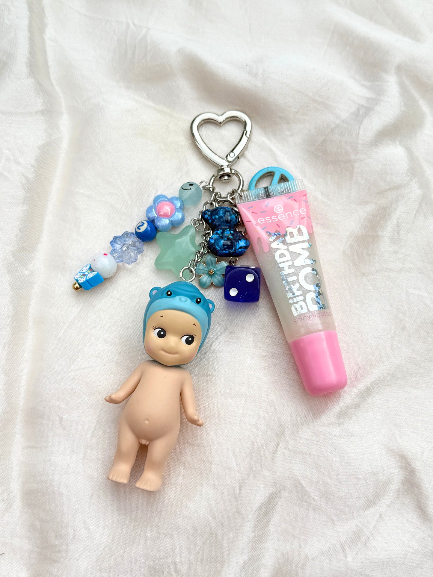 Blue Gorilla Sonny Angel Keychain