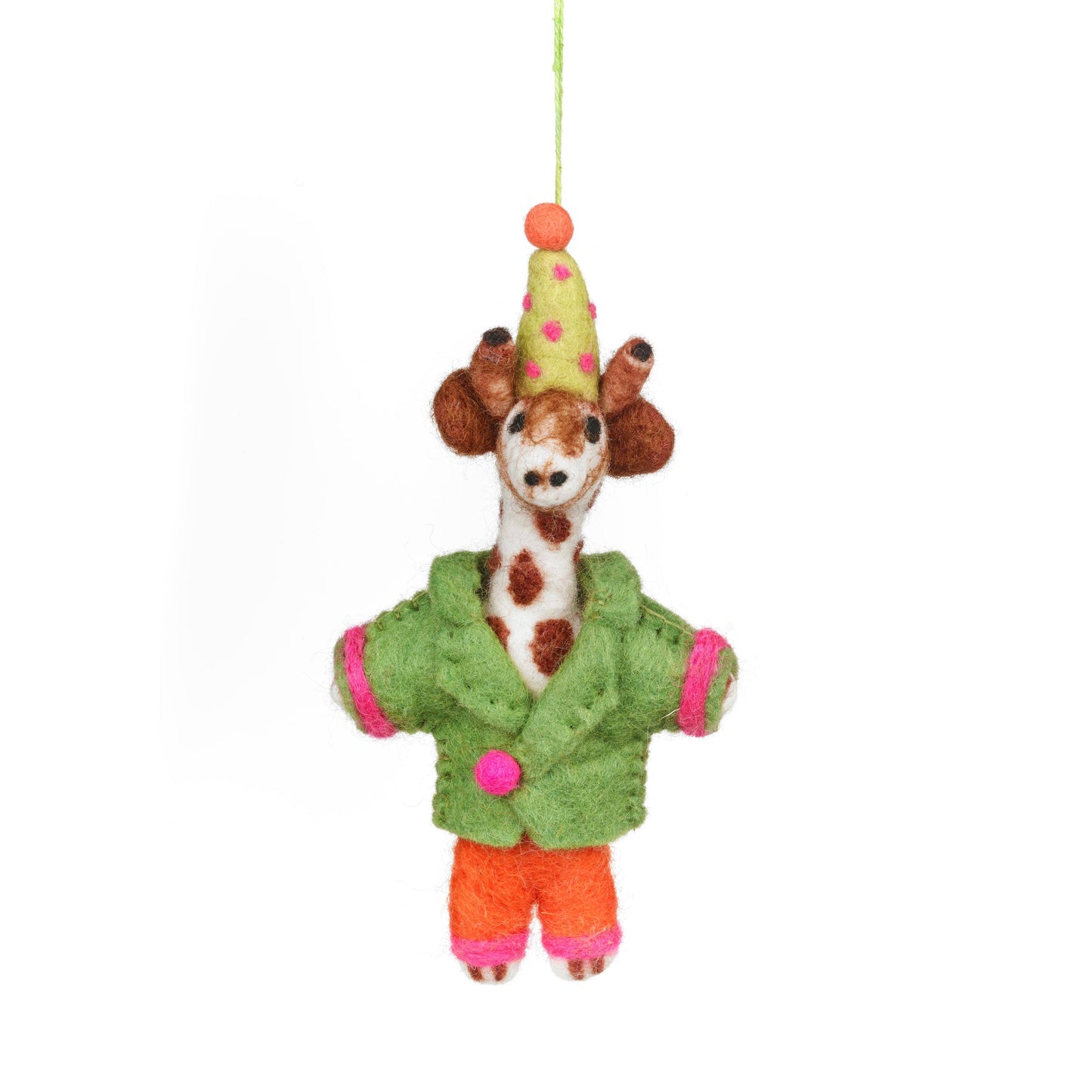 Party Giraffe Ornament