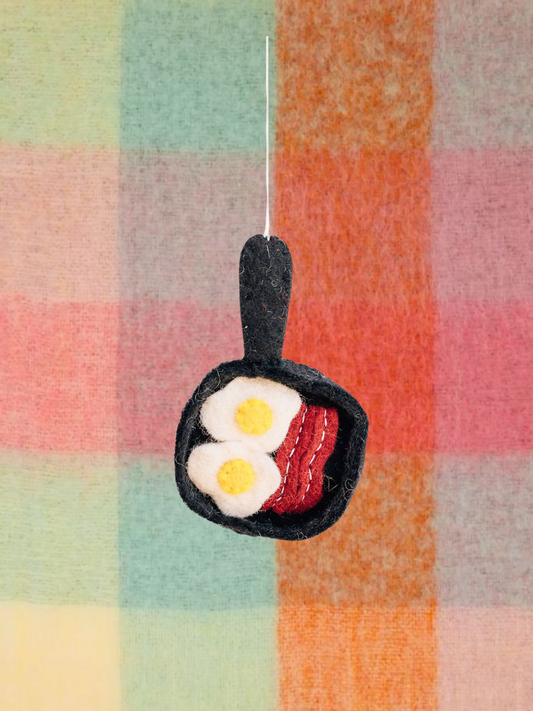 Bacon and Eggs Ornament