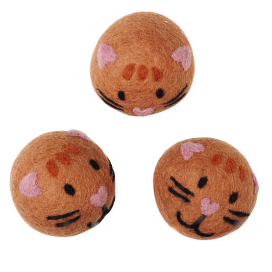 Kitty Cat Wool Dryer Ball