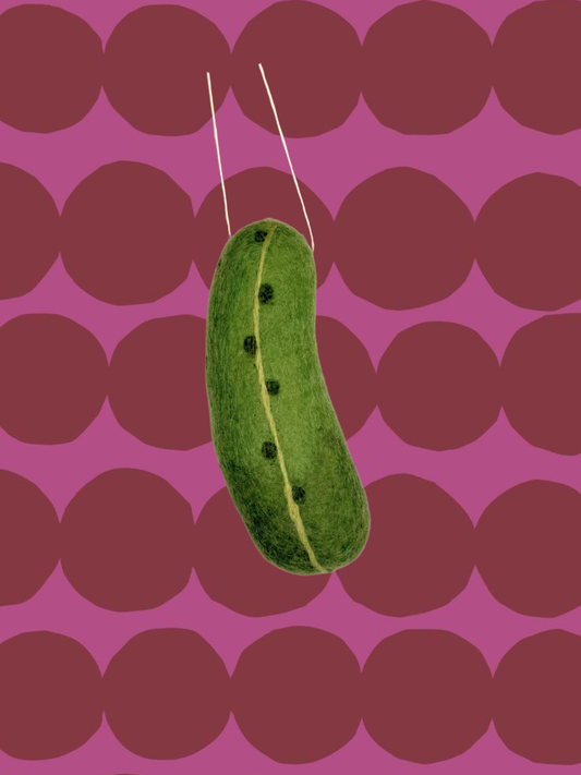 Holiday Dill-Light Pickle Ornament