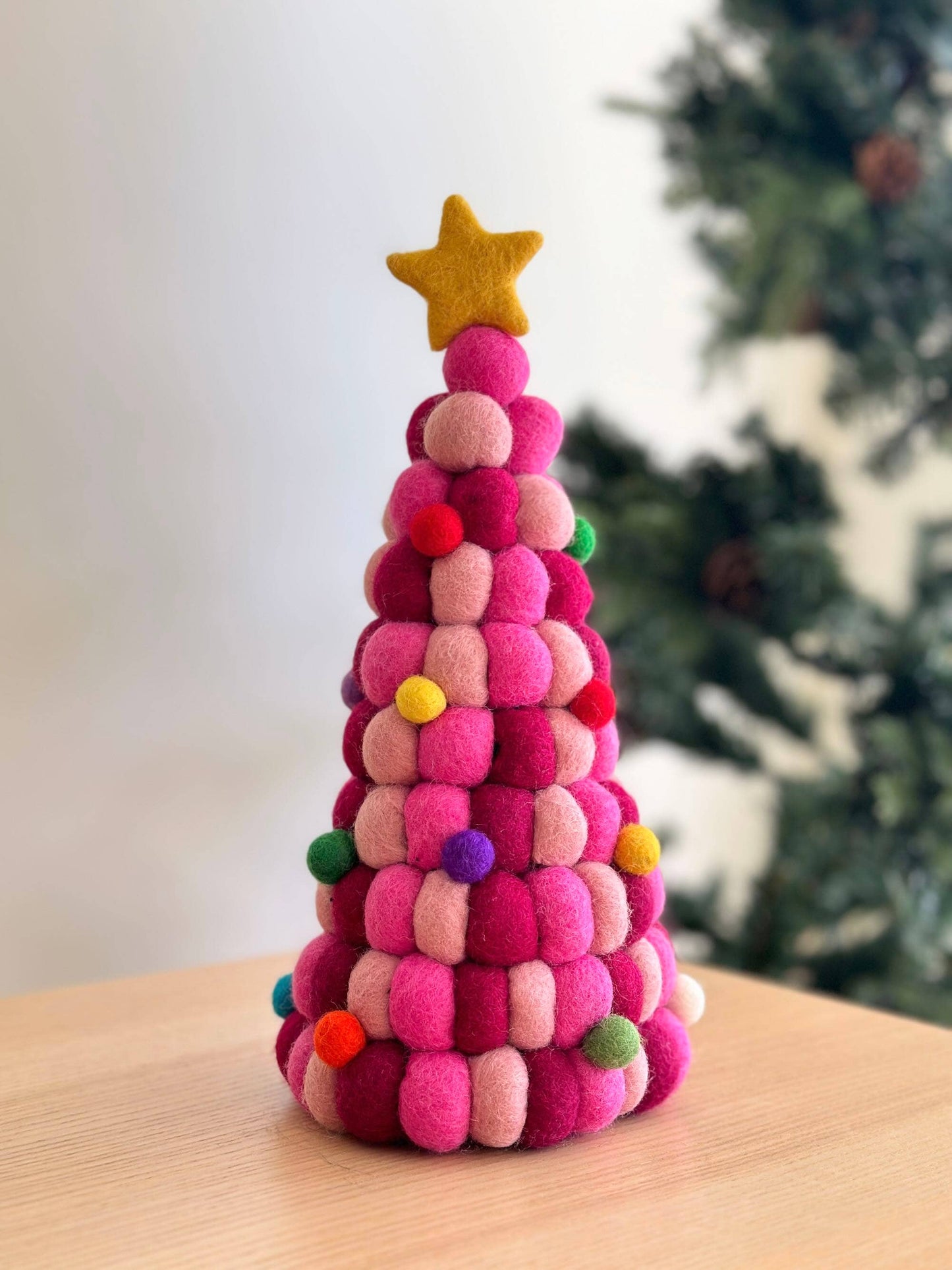 Felt Ball Christmas Tree