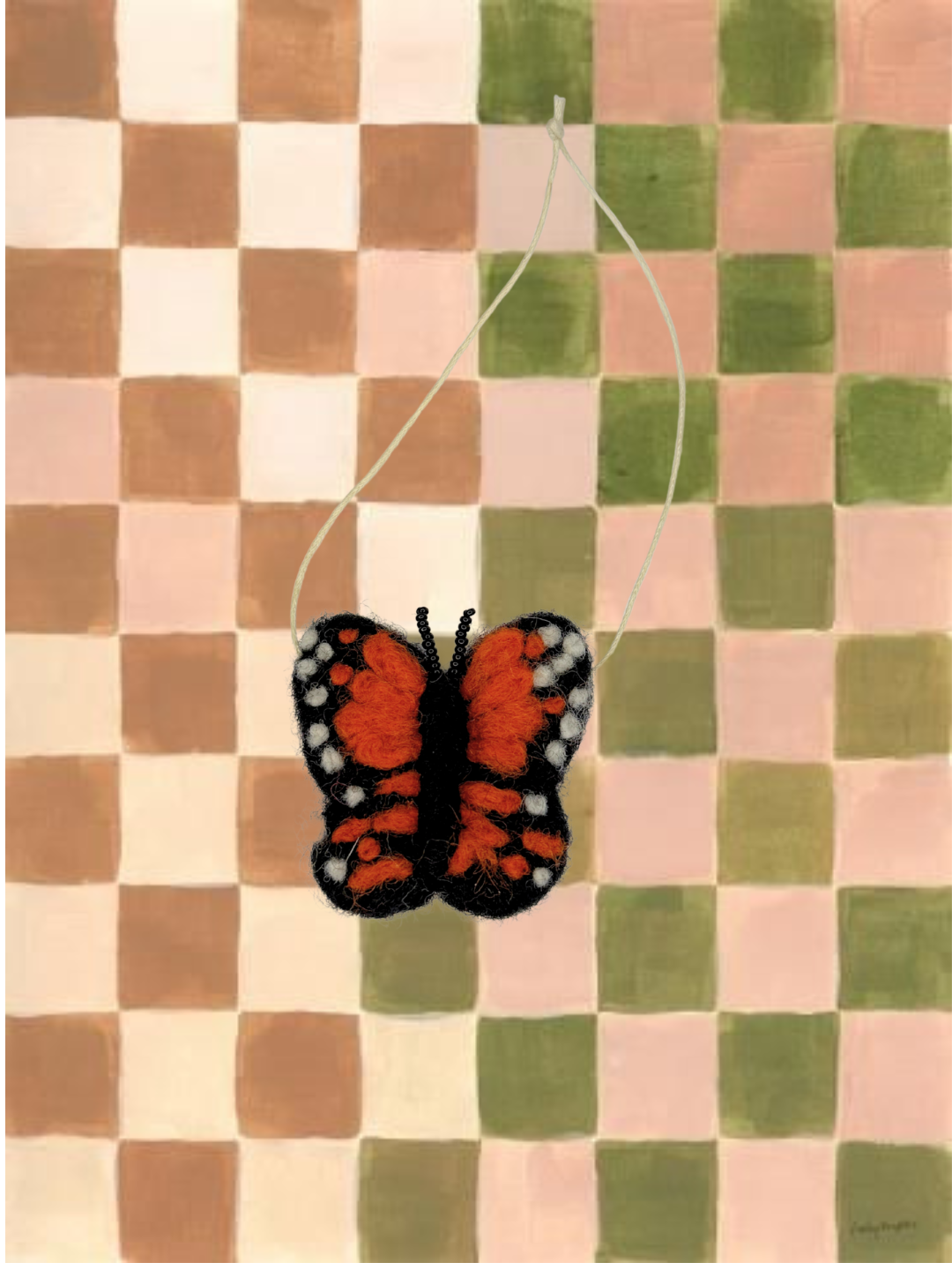 Monarch Butterfly Ornament