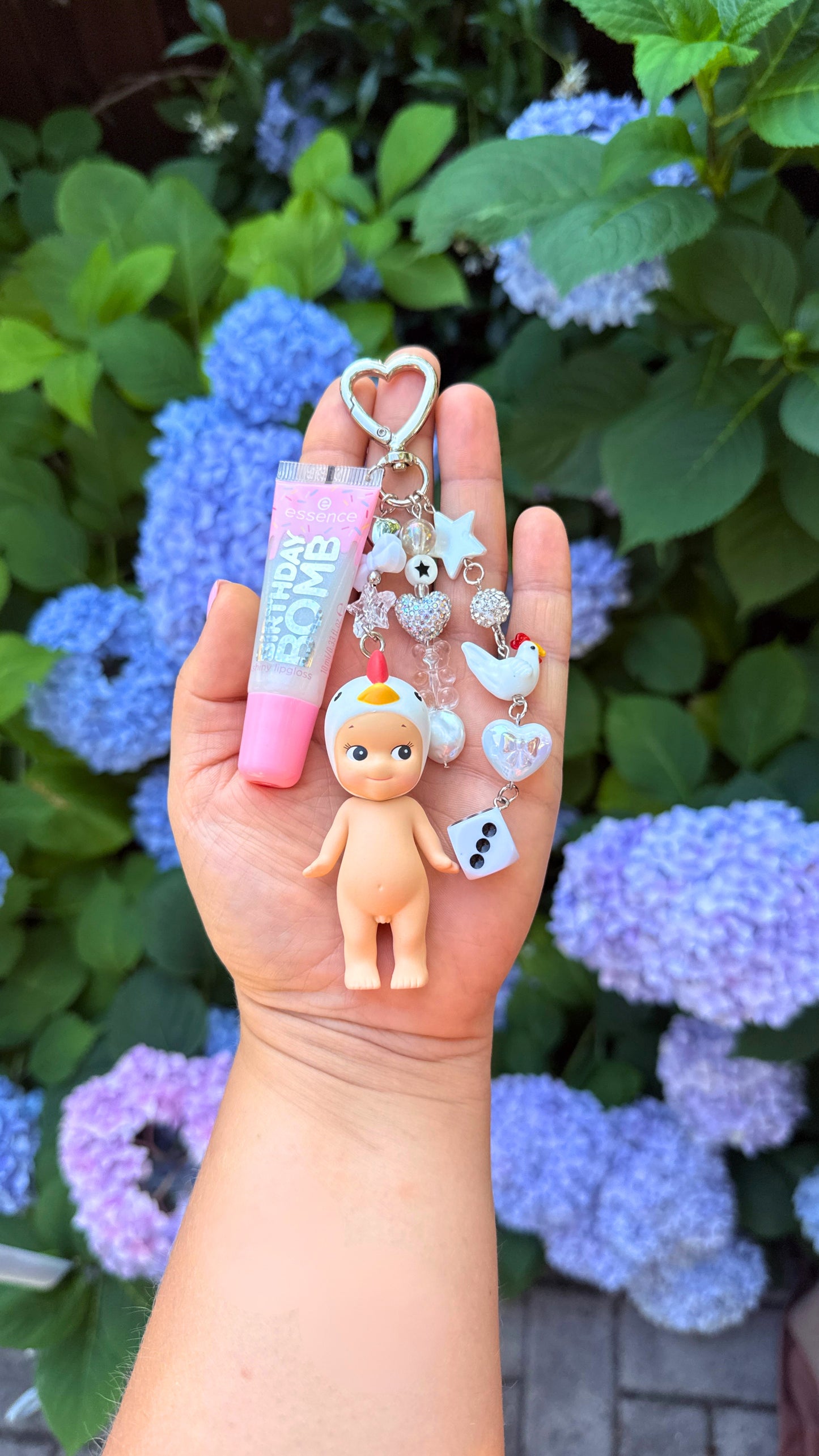 ANIMAL Series Authentic Sonny Angel Lip Gloss Keychain