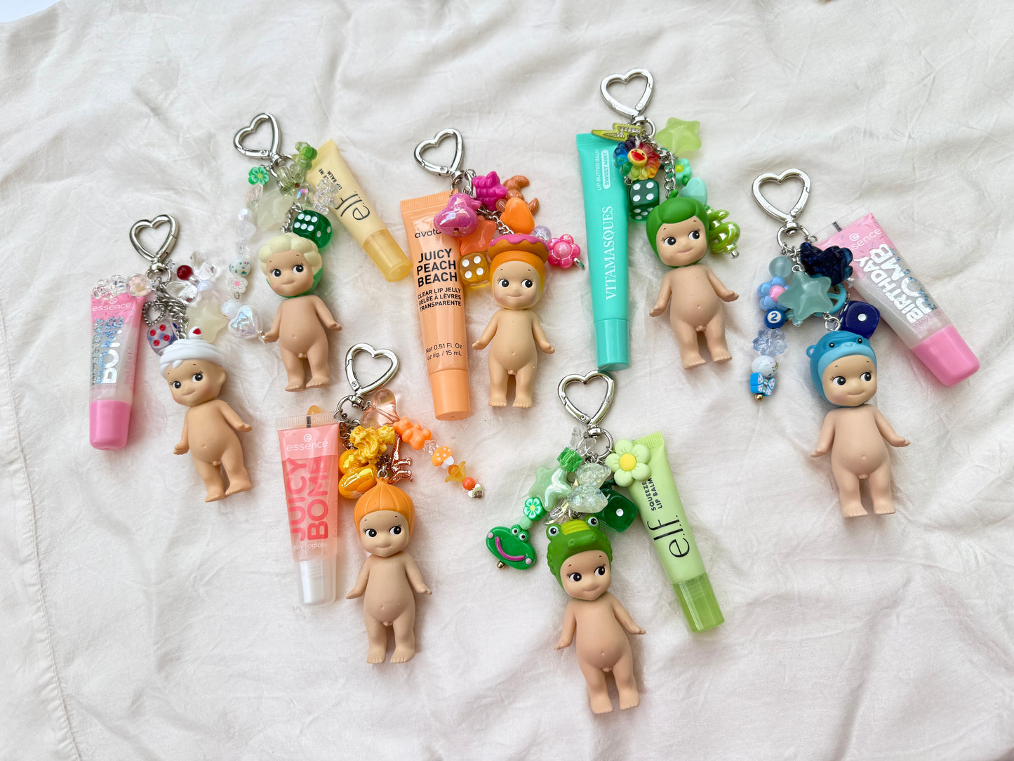Green Bell Pepper Sonny Angel Keychain