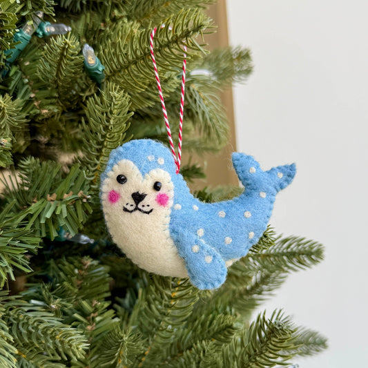 Leopard Seal Ornament 