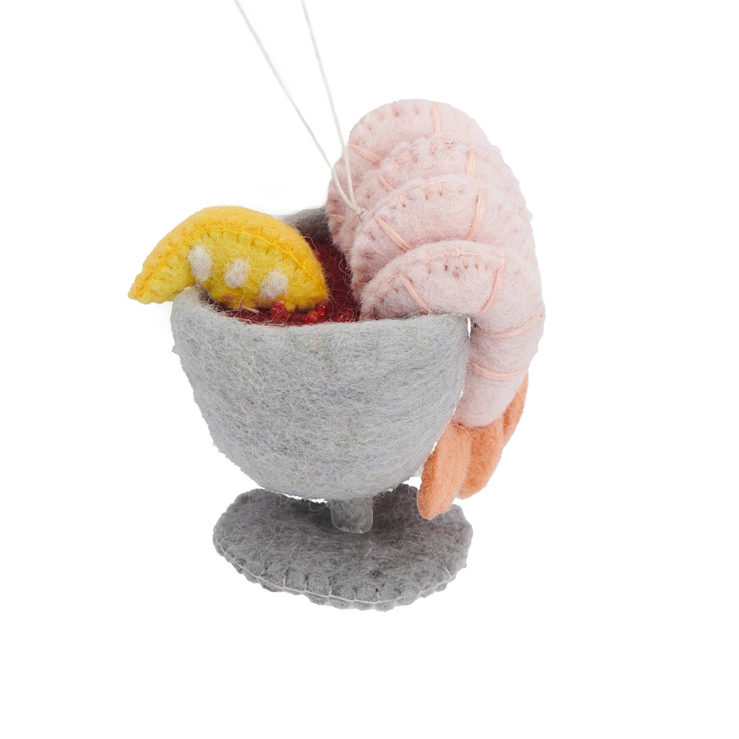 Shrimp Cocktail Ornament