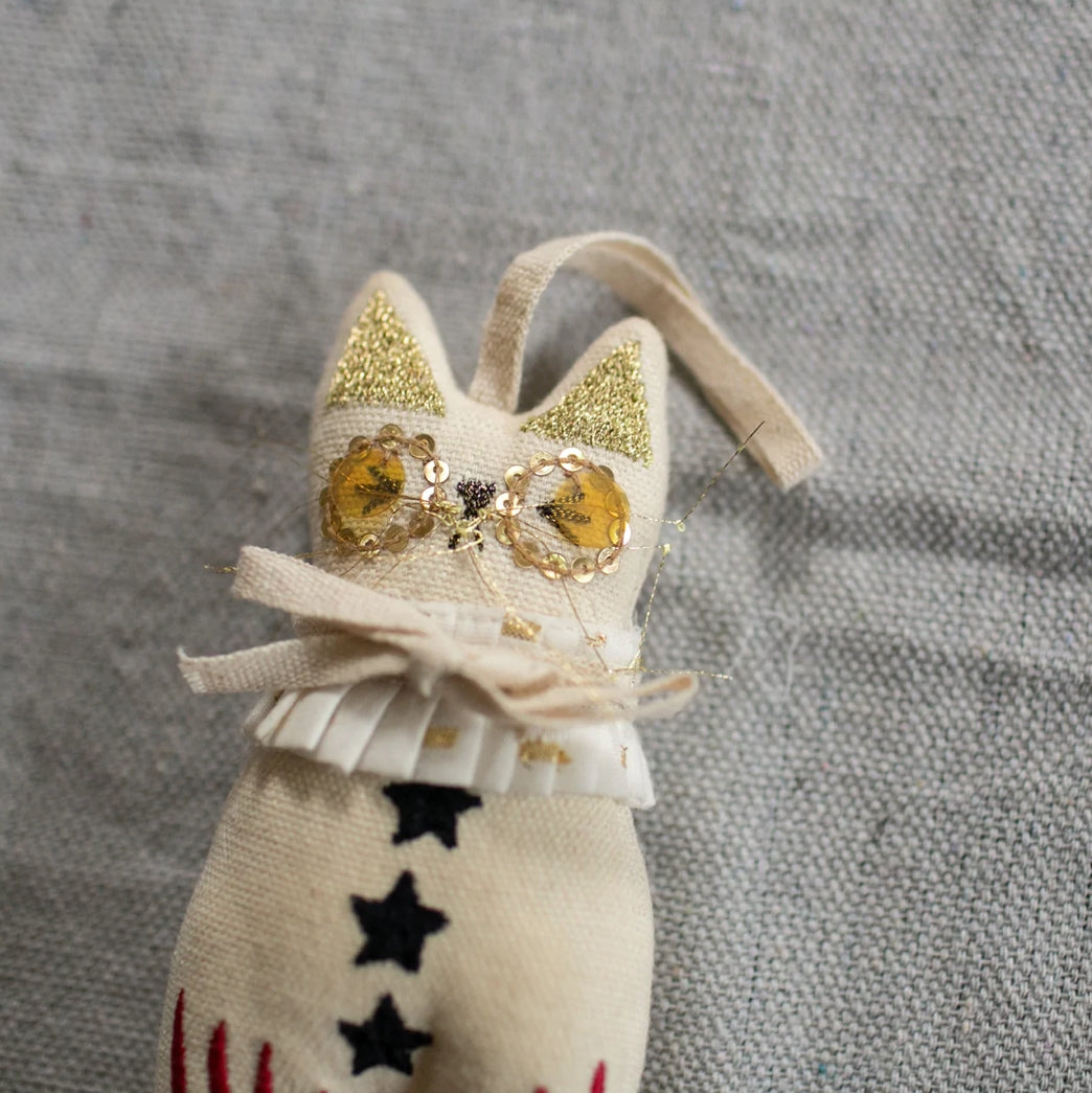 Elton John Rocket Cat Ornament