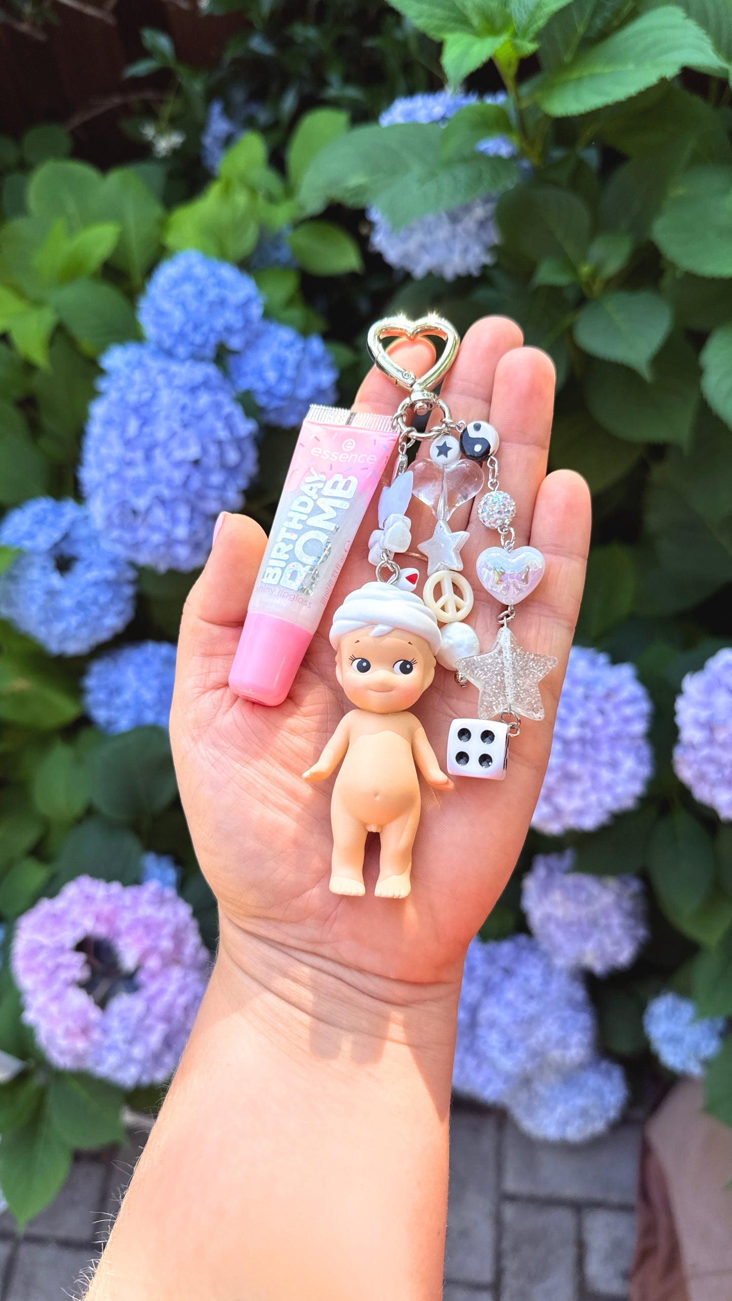ANIMAL Series Authentic Sonny Angel Lip Gloss Keychain