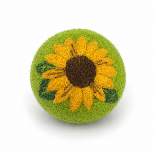 Sunflower Wool Dryer Ball