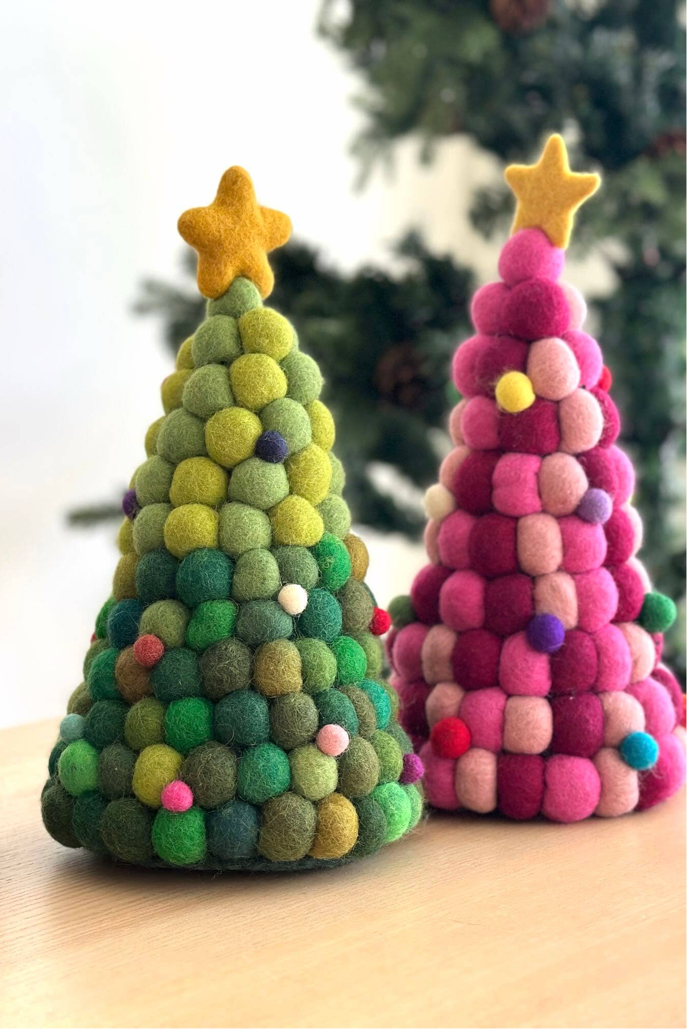 Felt Ball Christmas Tree