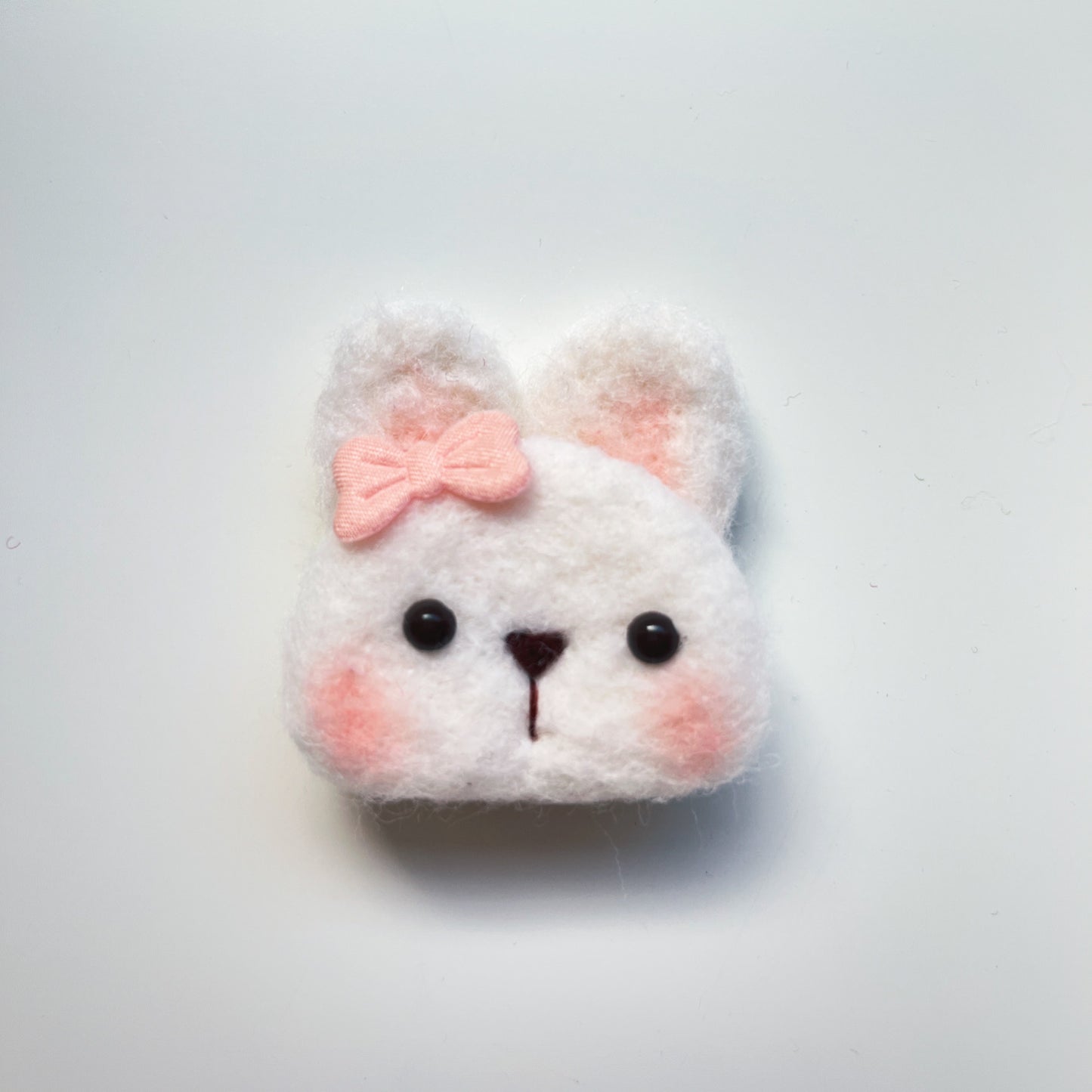 White Bunny Earrings