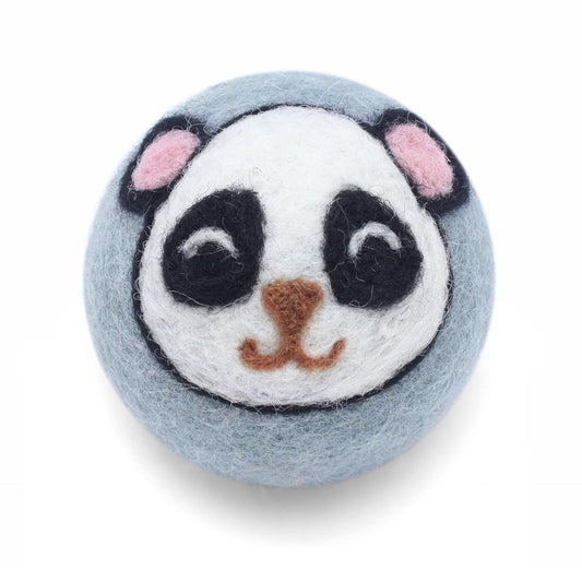 Panda Felt Dryer Ball