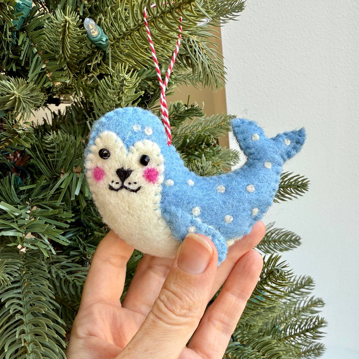 Leopard Seal Ornament 
