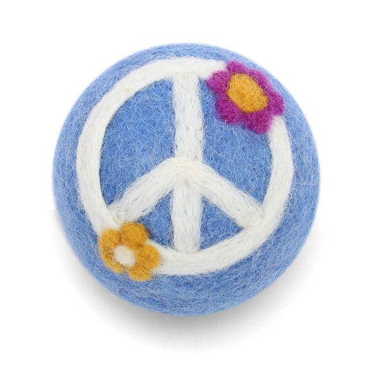 Hippie Collection: Eco Wool Dryer Balls Fair Trade: Peace