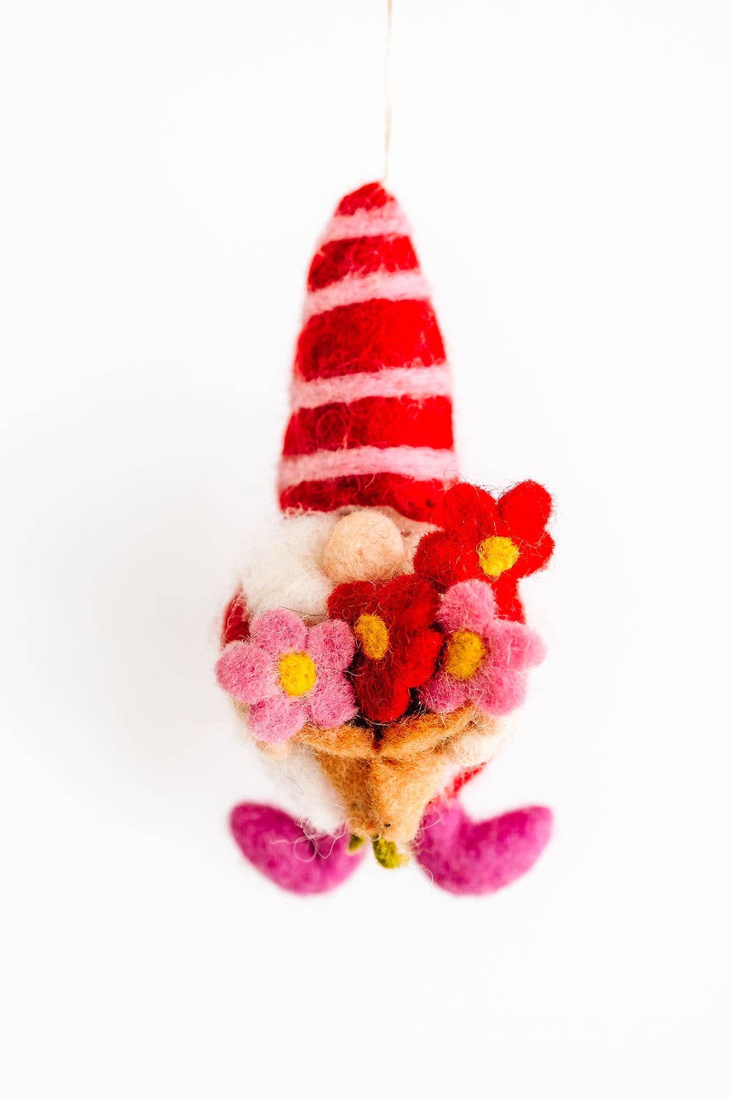 Gnome Felt Ornament