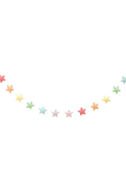 Pastel Star Garland