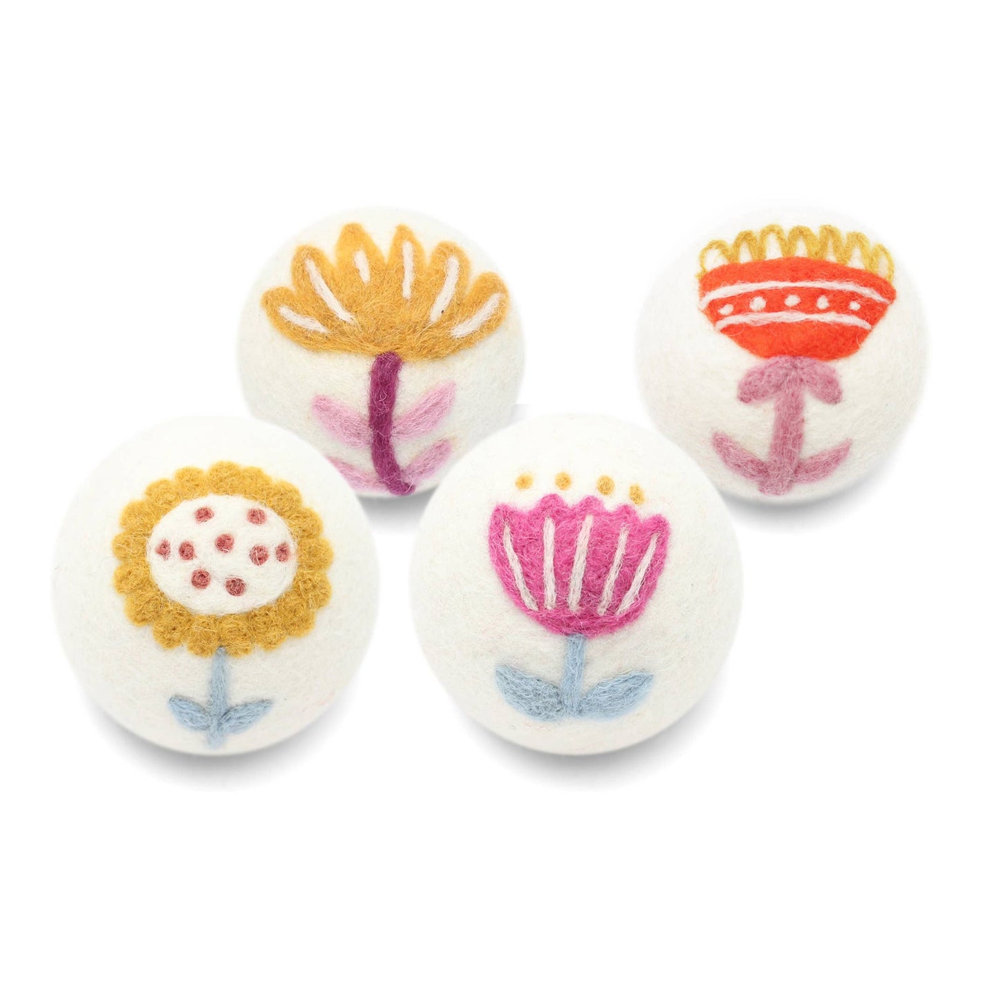 Sunflower Flower Wool Dryer Ball