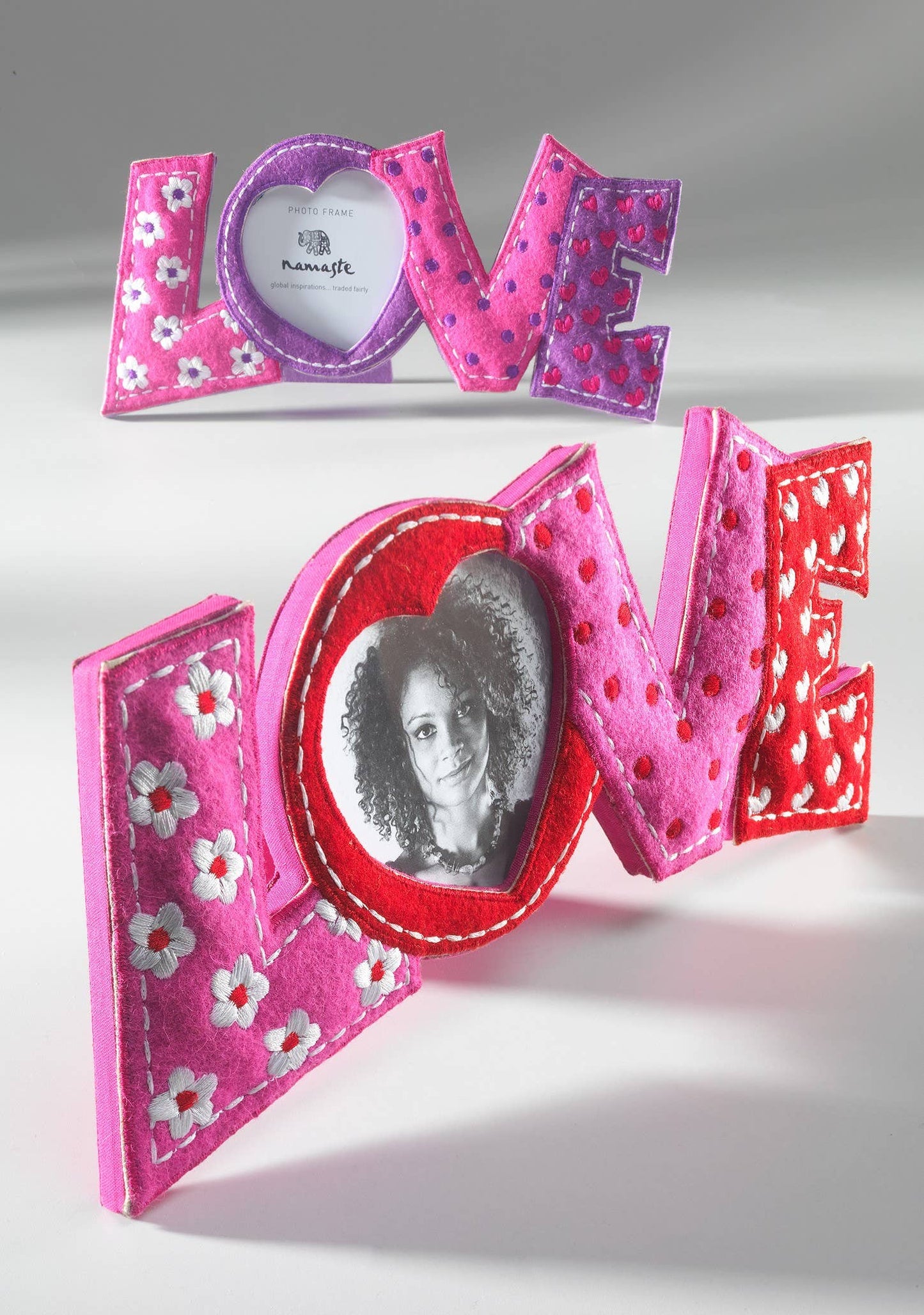 Felt Love Photo Frame