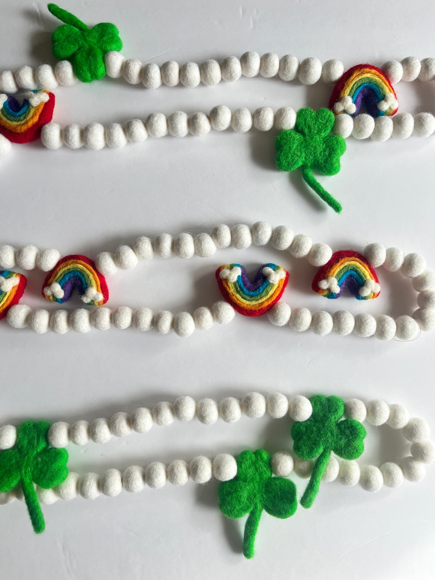 Felt Rainbow Garland