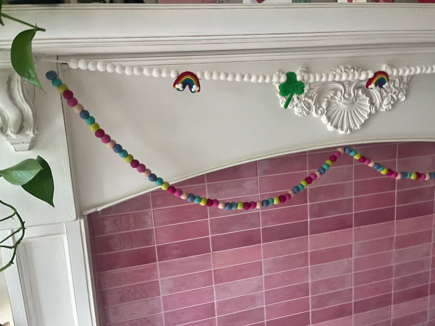 Felt Rainbow Garland