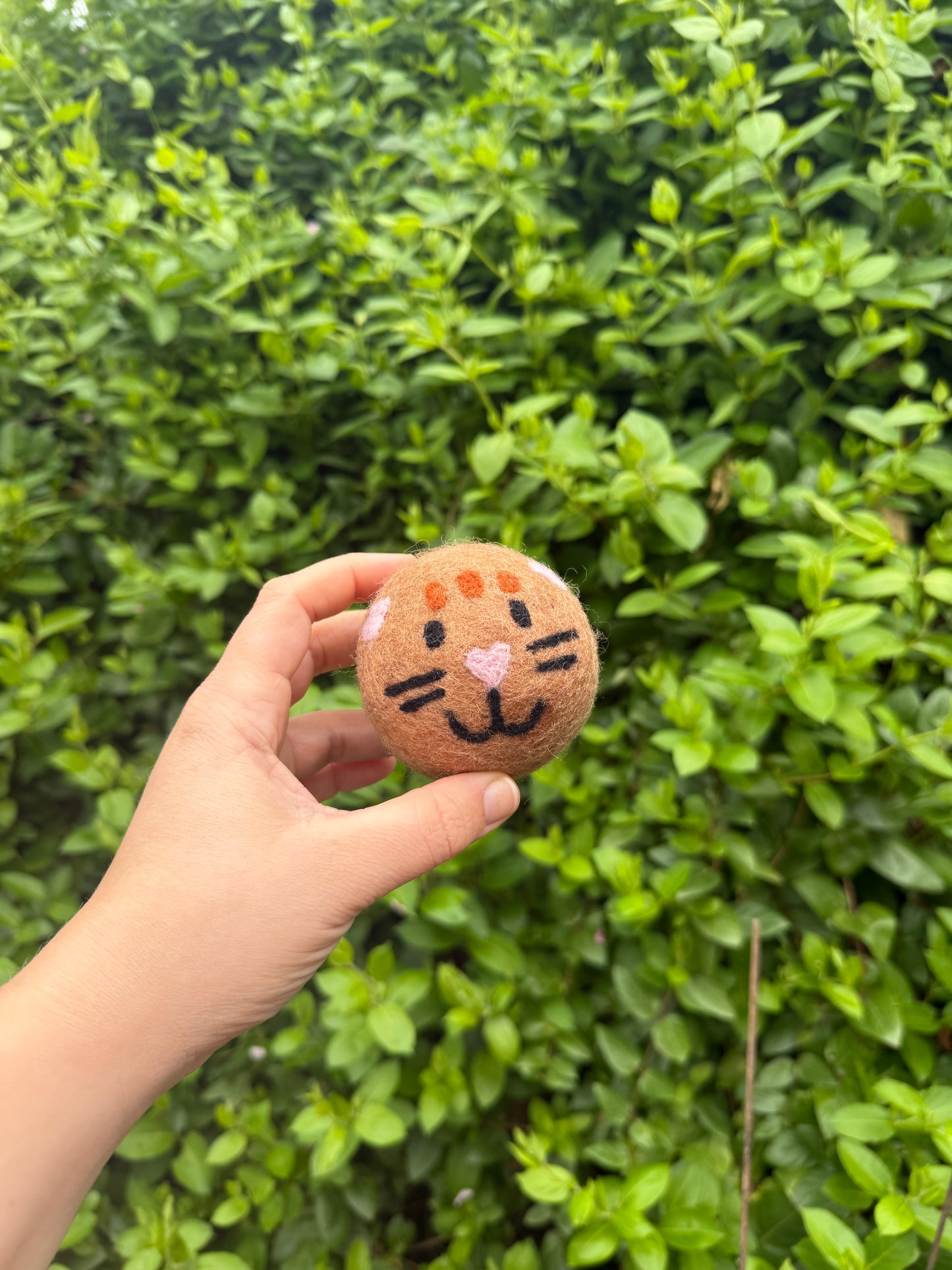 Kitty Cat Wool Dryer Ball