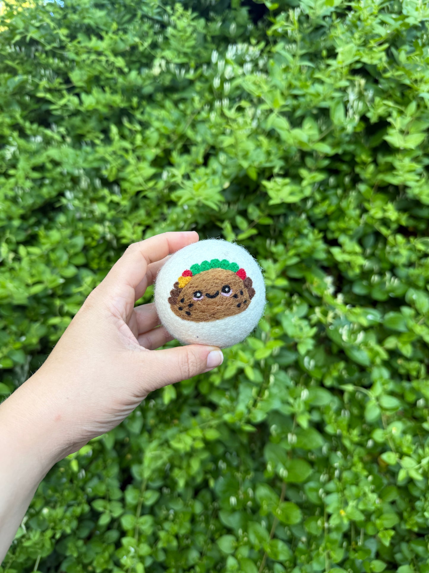 Taco Wool Dryer Ball