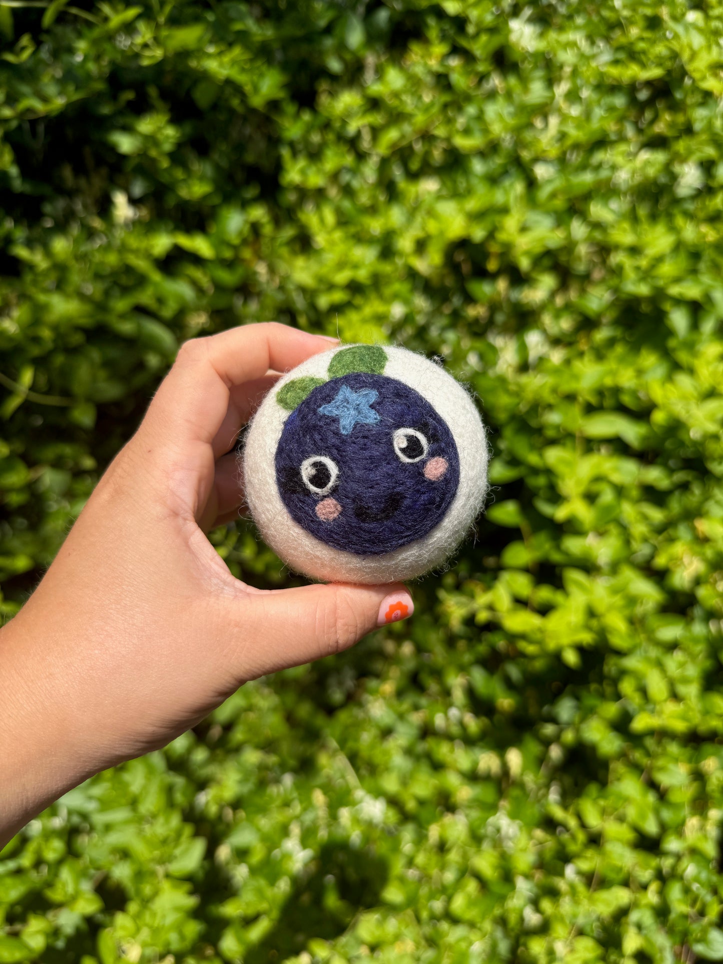 Blueberry Wool Dryer Ball