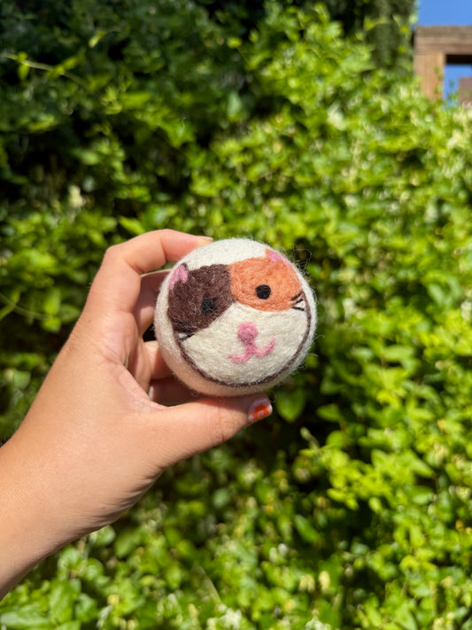 Calico Cat Wool Dryer Ball