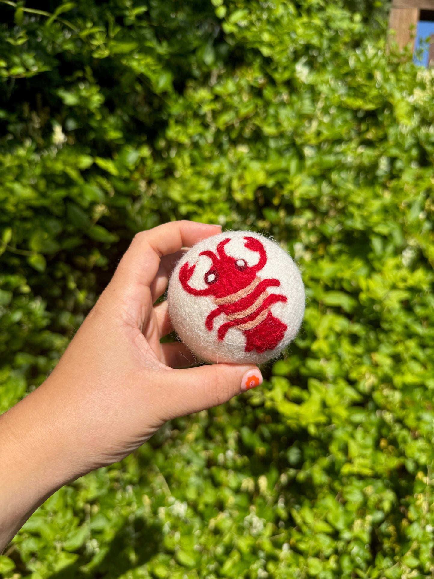 Lobster Wool Dryer Ball