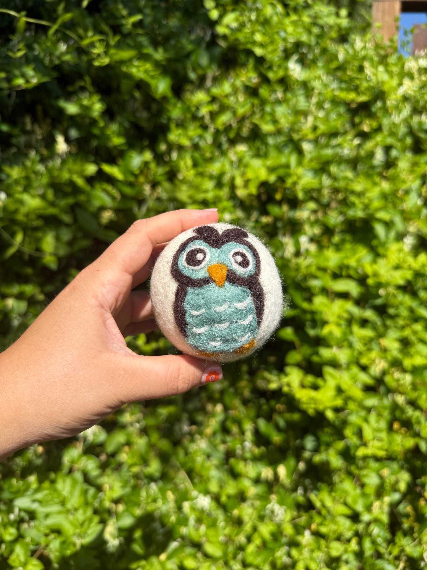 Owl Wool Dryer Ball