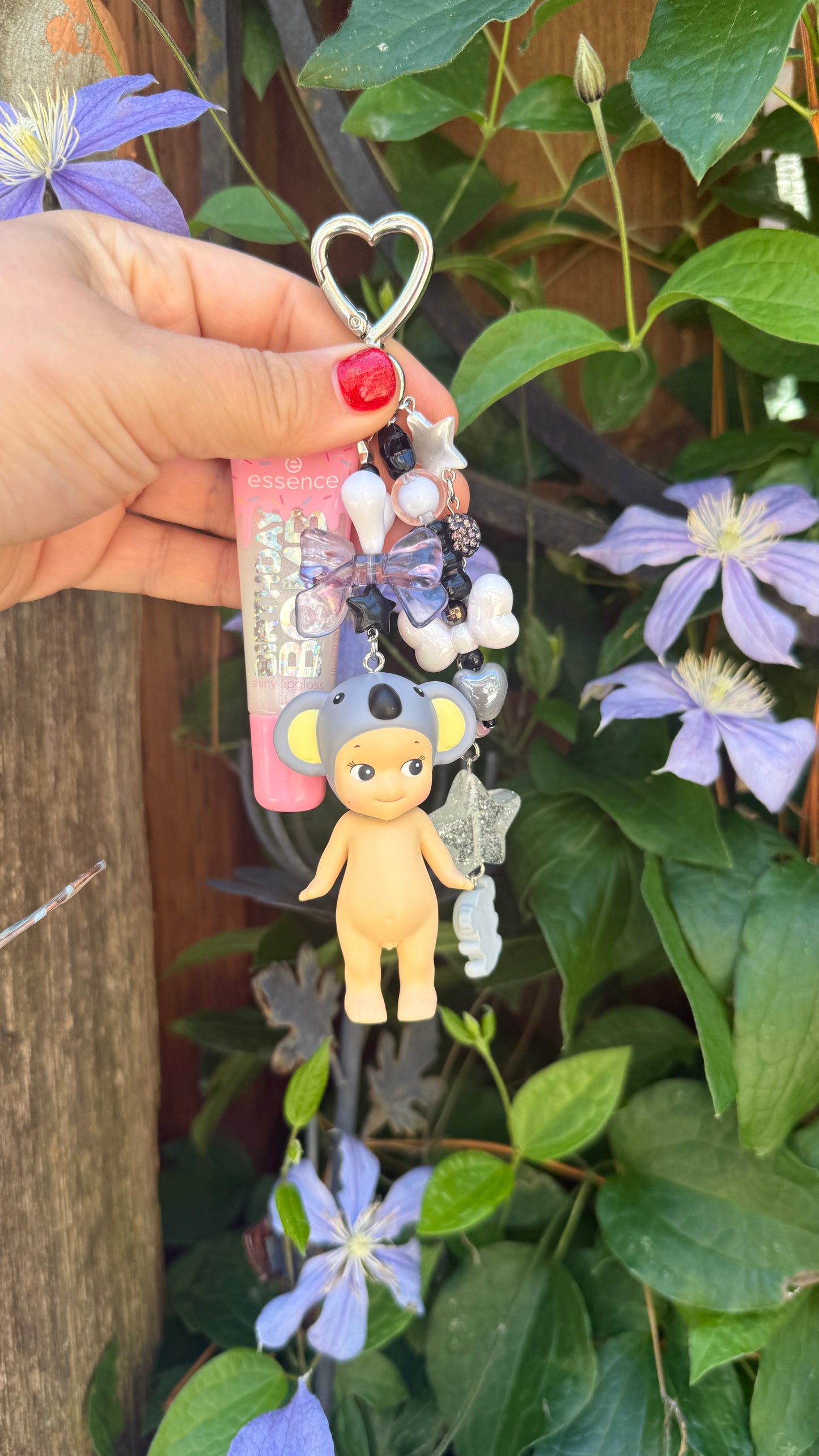 ANIMAL Series Authentic Sonny Angel Lip Gloss Keychain